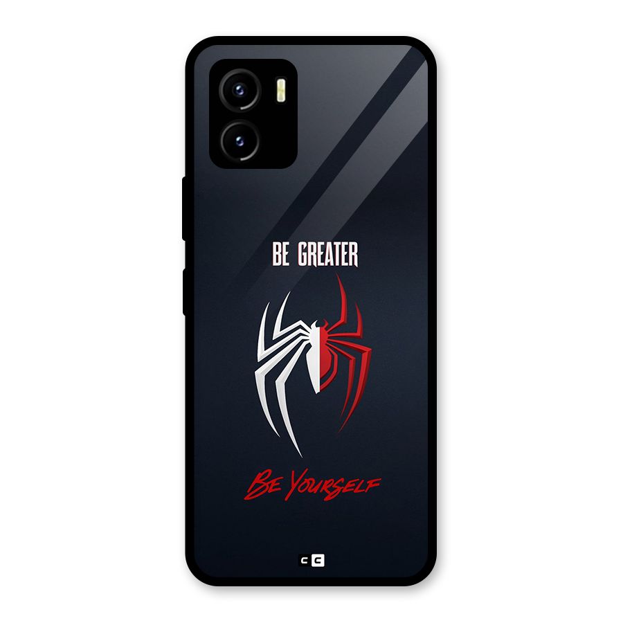 Be Greater Glass Back Case for Vivo Y15s
