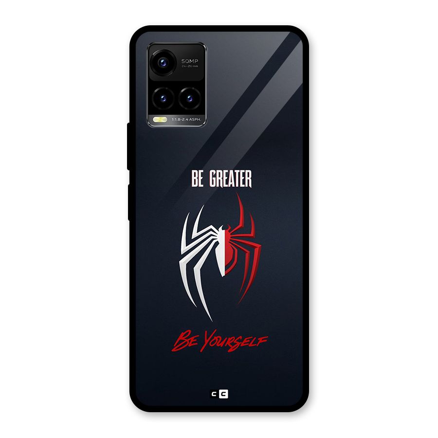 Be Greater Glass Back Case for Vivo Y21A