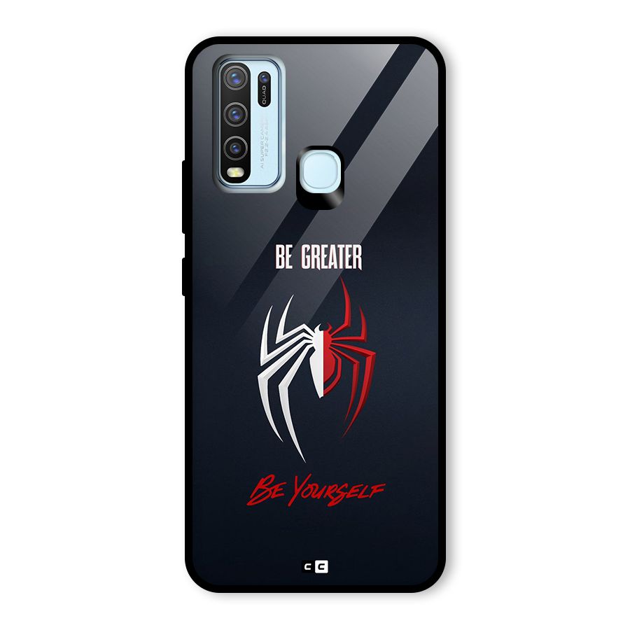 Be Greater Glass Back Case for Vivo Y30