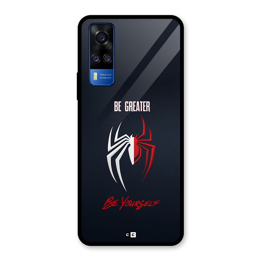 Be Greater Glass Back Case for Vivo Y31