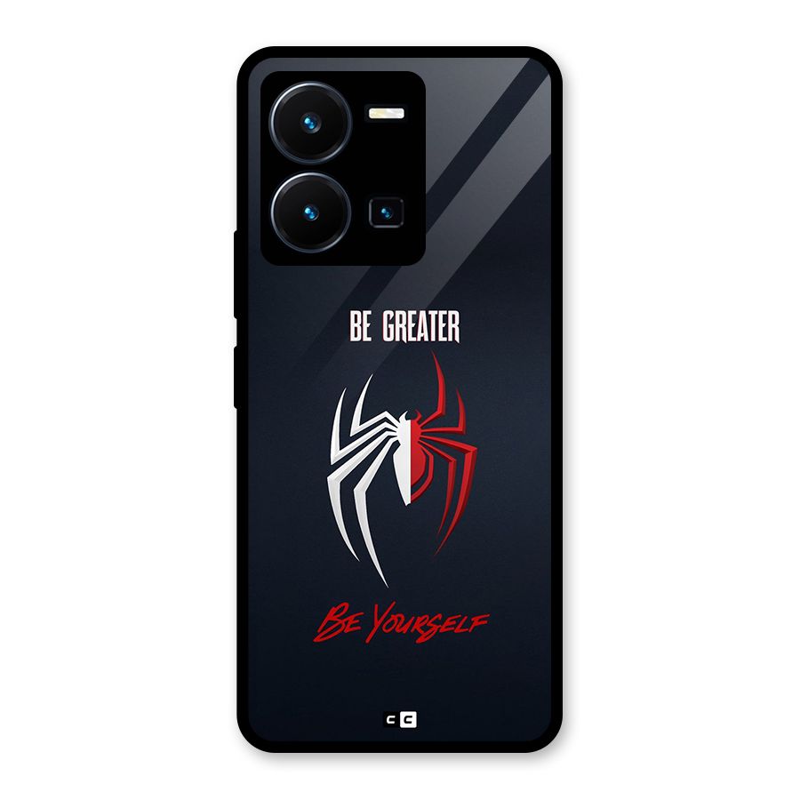 Be Greater Glass Back Case for Vivo Y35