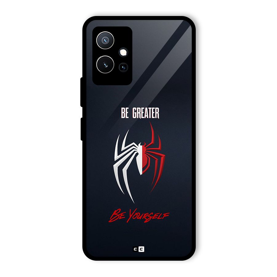 Be Greater Glass Back Case for Vivo Y75 5G