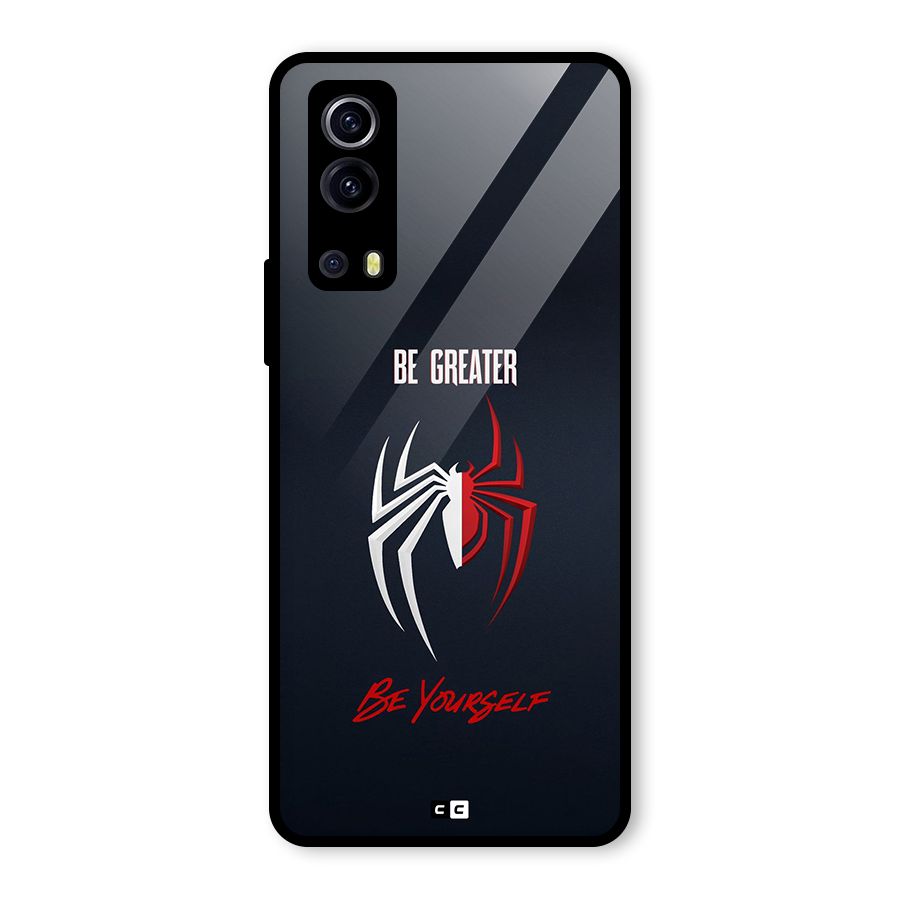 Be Greater Glass Back Case for Vivo iQOO Z3