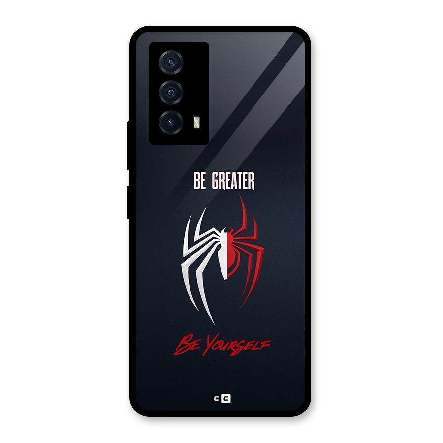 Be Greater Glass Back Case for Vivo iQOO Z5