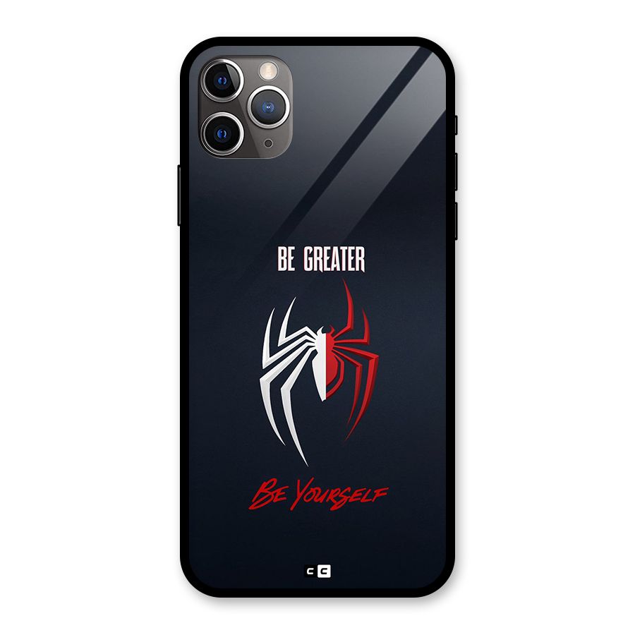 Be Greater Glass Back Case for iPhone 11 Pro Max