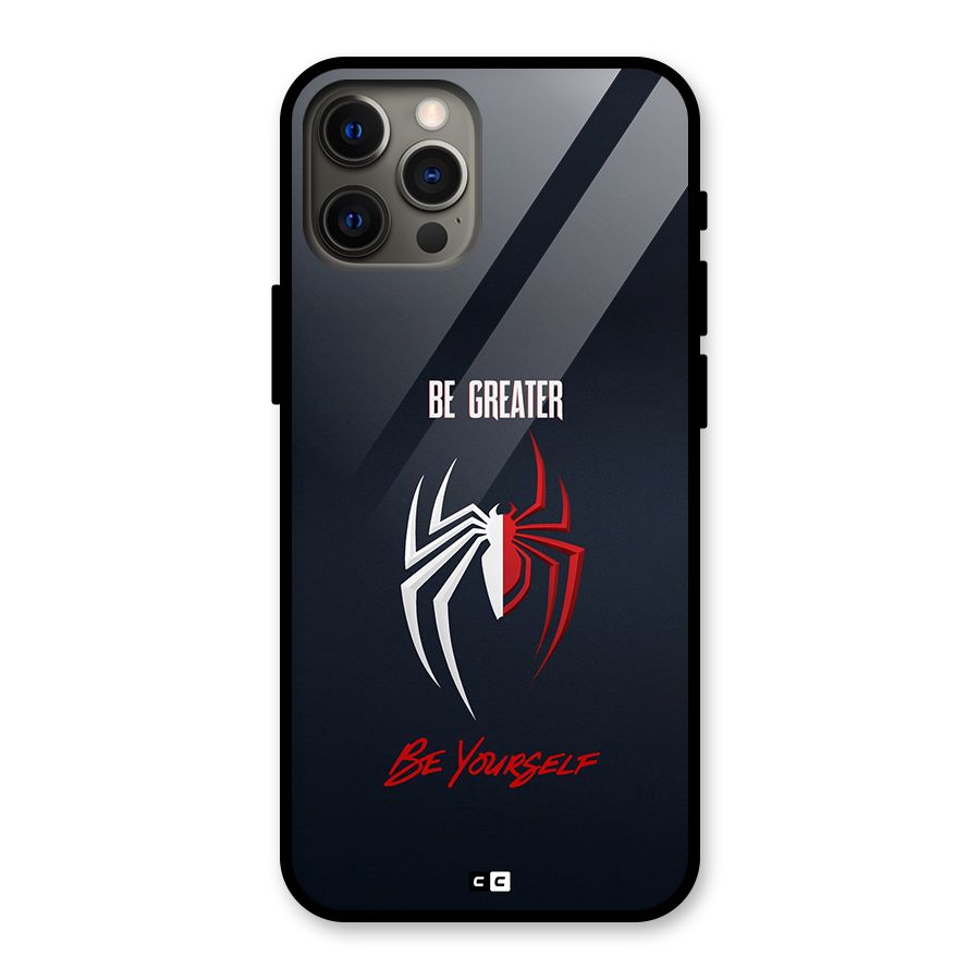 Be Greater Glass Back Case for iPhone 12 Pro Max