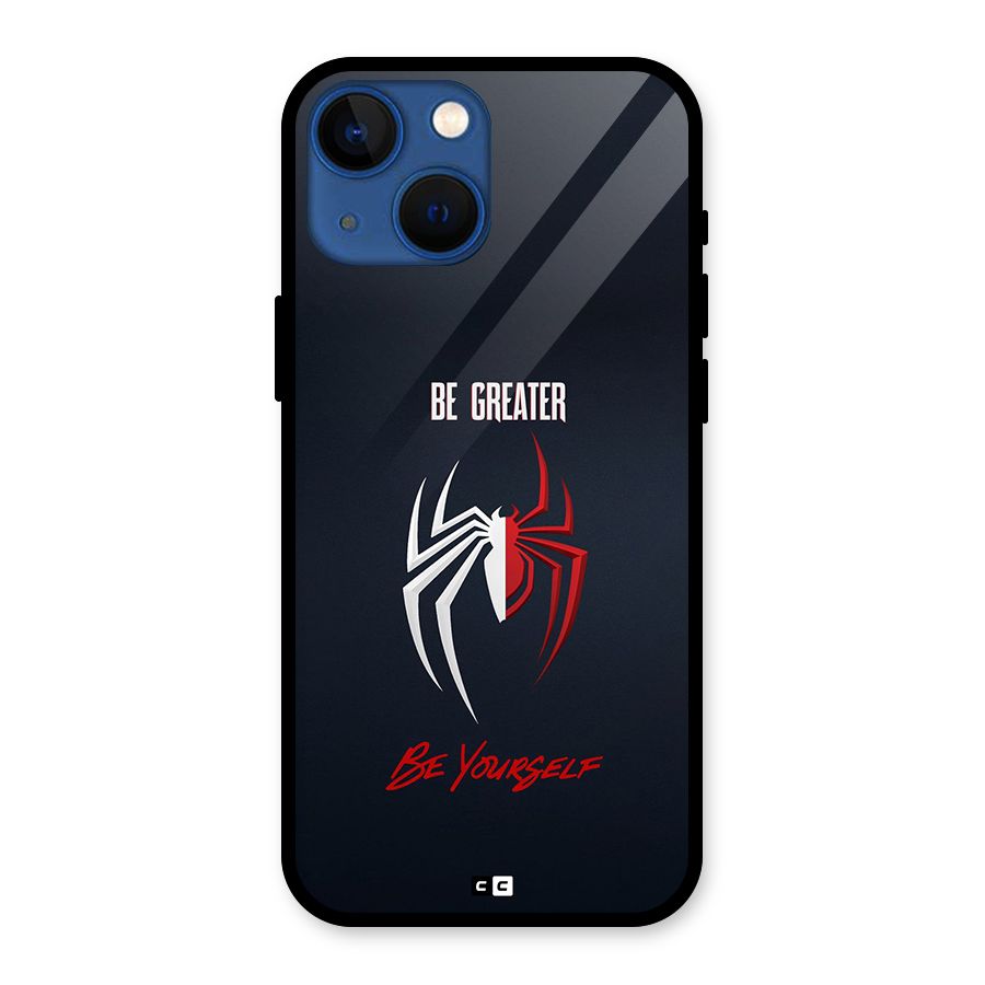Be Greater Glass Back Case for iPhone 13 Mini