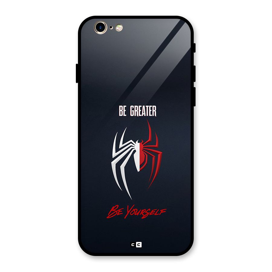 Be Greater Glass Back Case for iPhone 6 6S