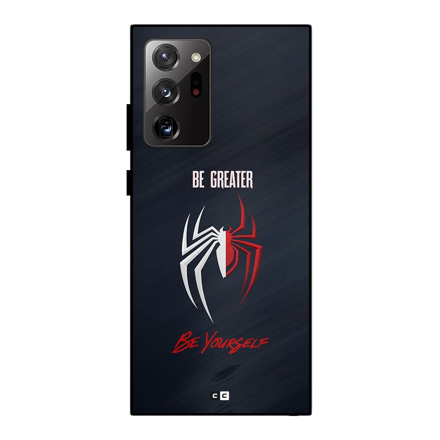 Be Greater Metal Back Case for Galaxy Note 20 Ultra 5G