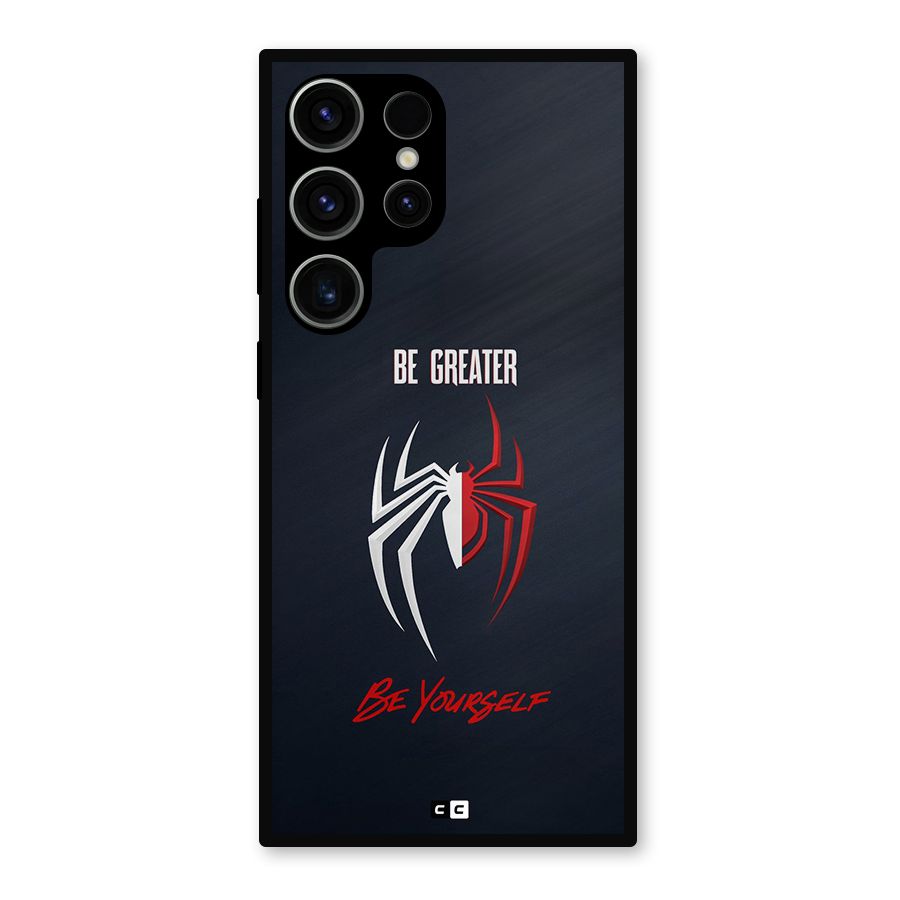 Be Greater Metal Back Case for Galaxy S23 Ultra