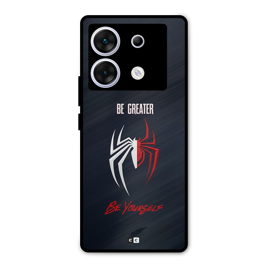 Be Greater Metal Back Case for Infinix Zero 30 5G