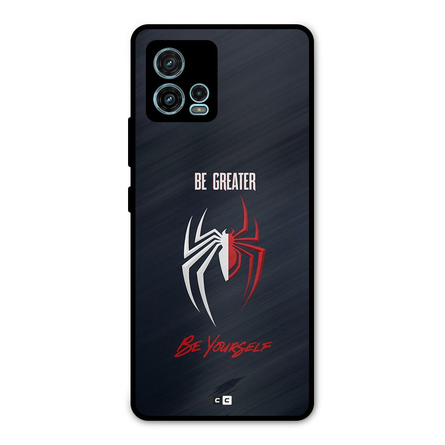 Be Greater Metal Back Case for Moto G72