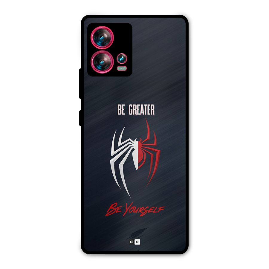 Be Greater Metal Back Case for Motorola Edge 30 Fusion