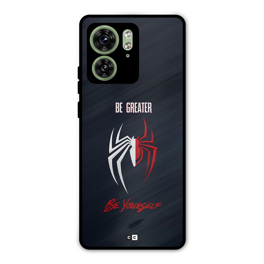 Be Greater Metal Back Case for Motorola Edge 40 5G