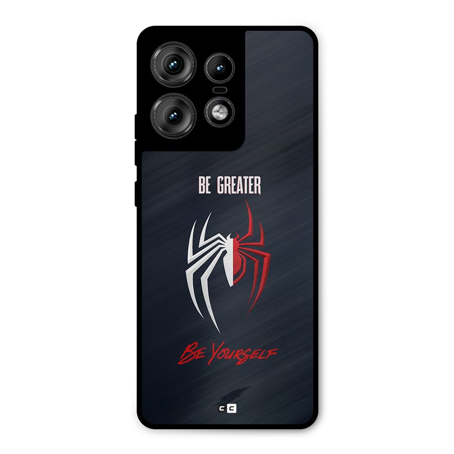 Be Greater Metal Back Case for Motorola Edge 50 Pro