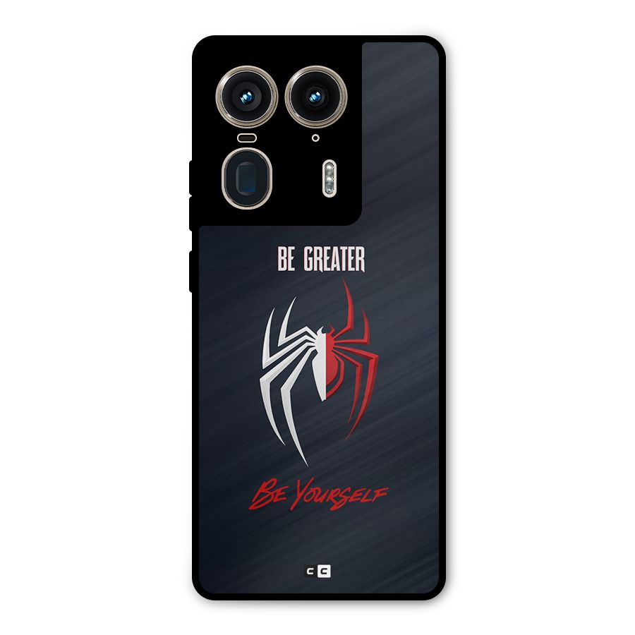 Be Greater Metal Back Case for Motorola Edge 50 Ultra