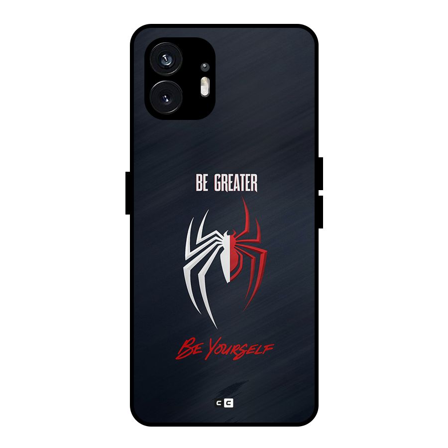 Be Greater Metal Back Case for Nothing Phone 2