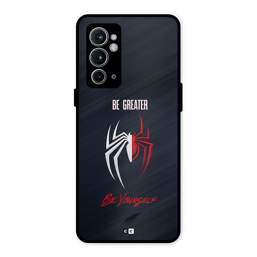 Be Greater Metal Back Case for OnePlus 9RT 5G