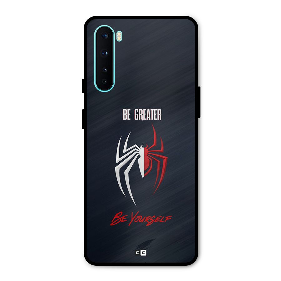 Be Greater Metal Back Case for OnePlus Nord