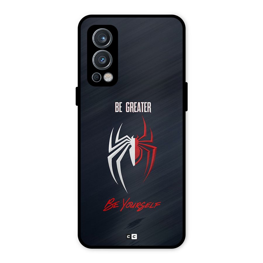 Be Greater Metal Back Case for OnePlus Nord 2 5G