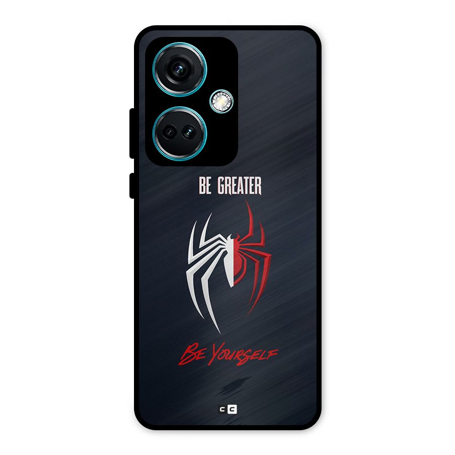 Be Greater Metal Back Case for OnePlus Nord CE 3 5G