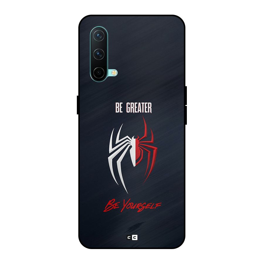 Be Greater Metal Back Case for OnePlus Nord CE 5G