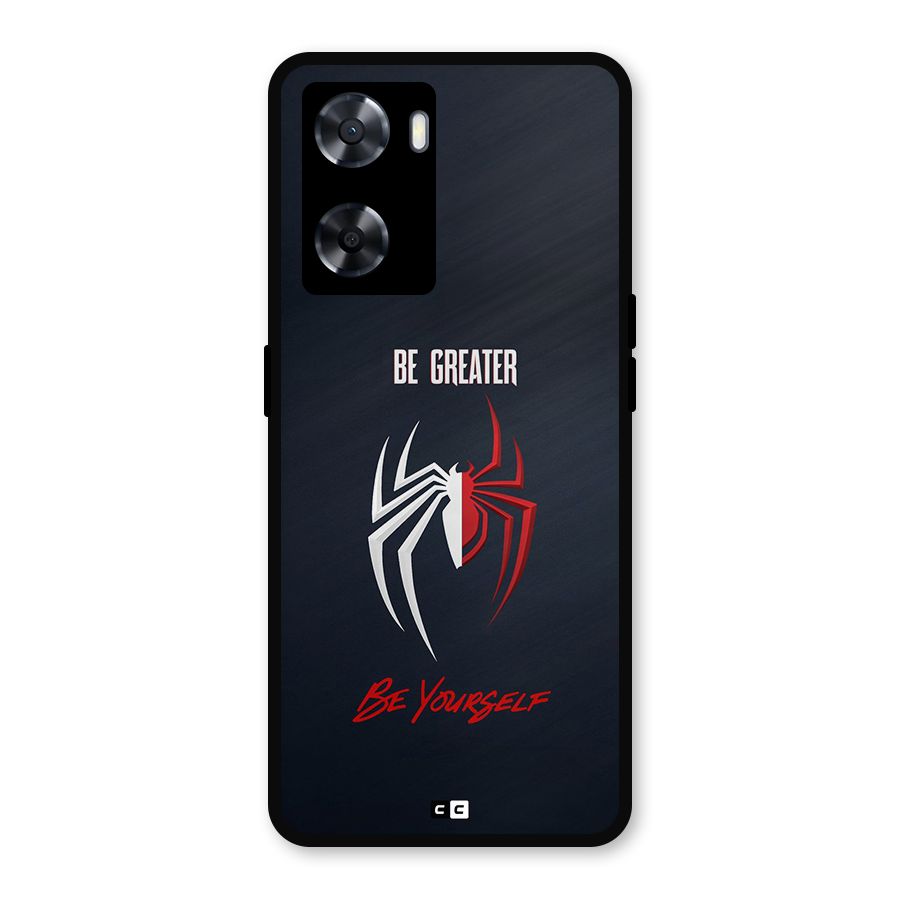 Be Greater Metal Back Case for OnePlus Nord N20 SE
