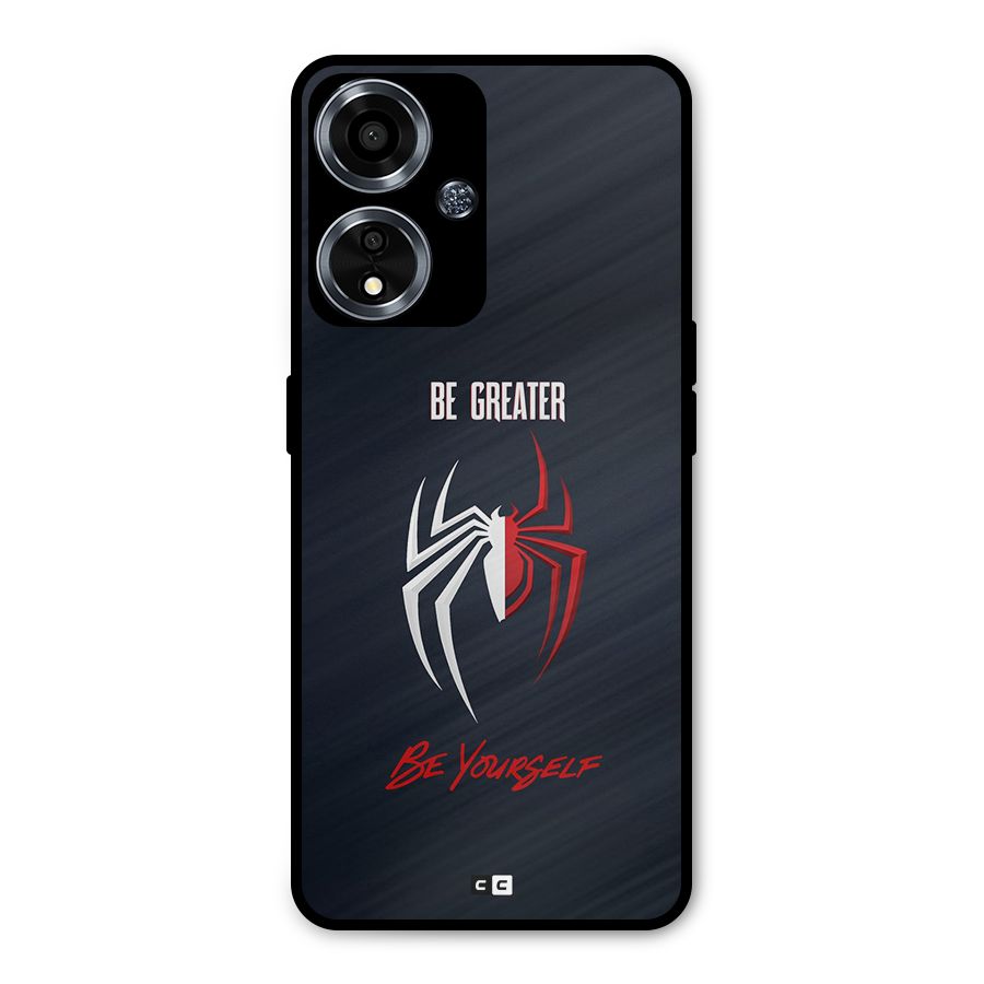 Be Greater Metal Back Case for Oppo A59