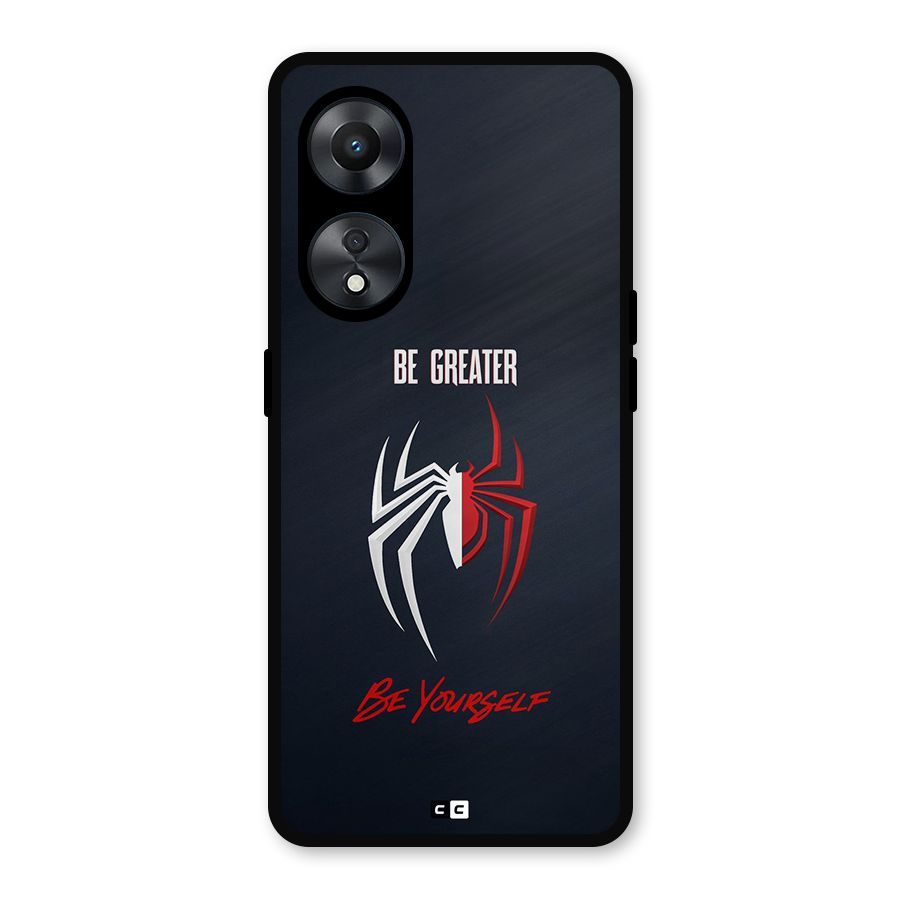 Be Greater Metal Back Case for Oppo A78