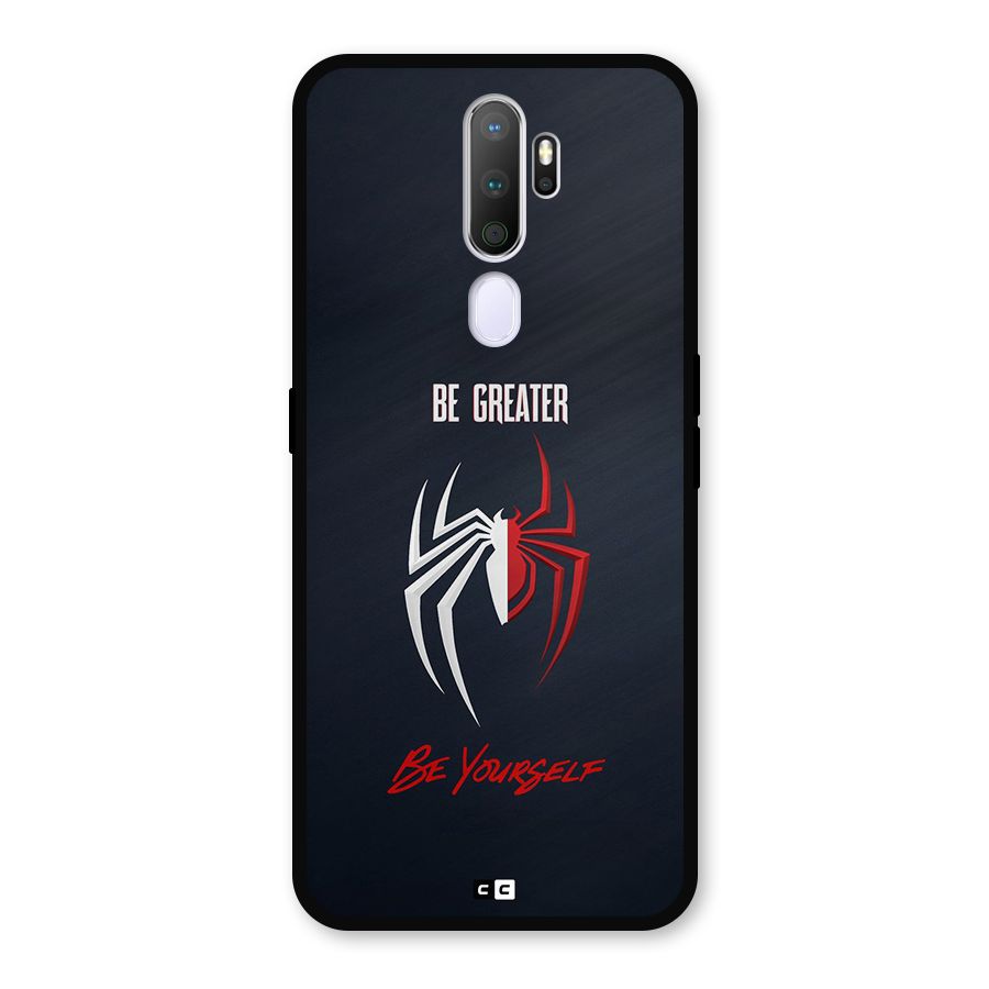 Be Greater Metal Back Case for Oppo A9 (2020)