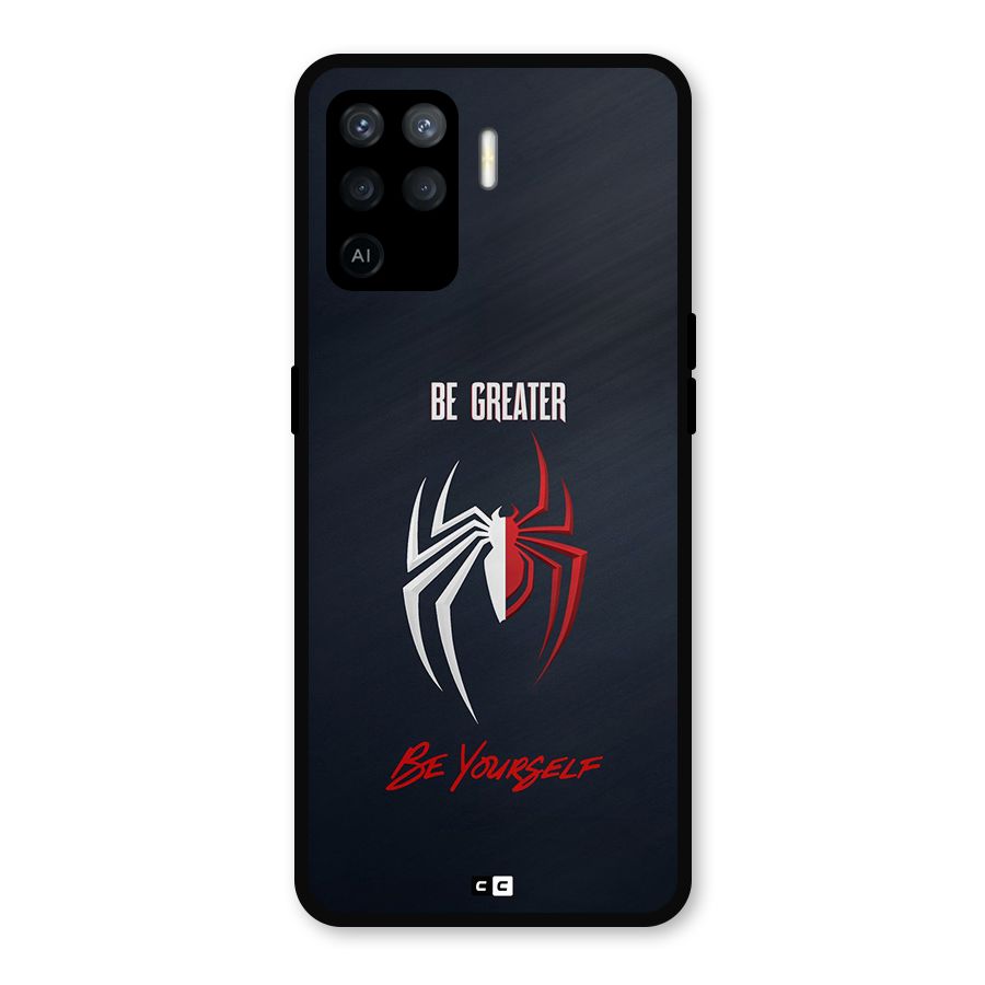 Be Greater Metal Back Case for Oppo F19 Pro