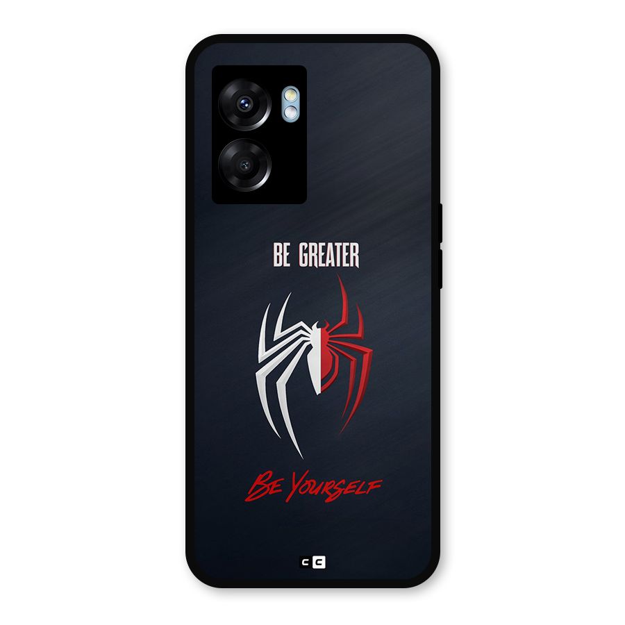 Be Greater Metal Back Case for Oppo K10 (5G)
