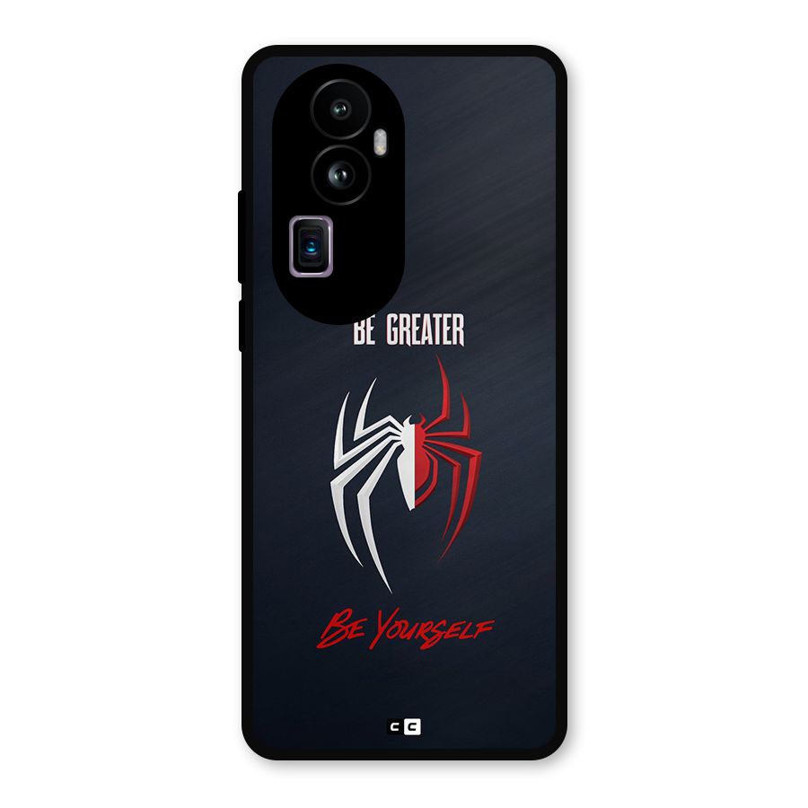 Be Greater Metal Back Case for Oppo Reno10 Pro Plus