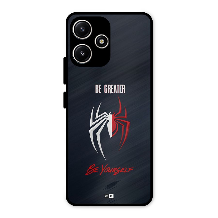 Be Greater Metal Back Case for Poco M6 Pro