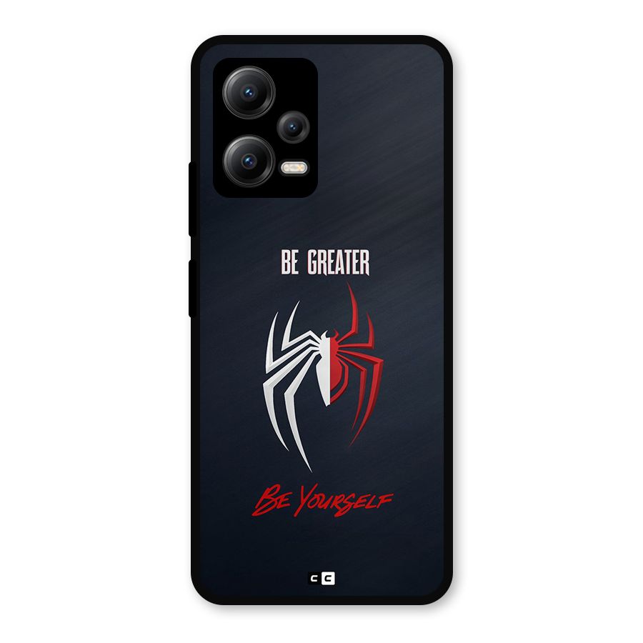 Be Greater Metal Back Case for Poco X5