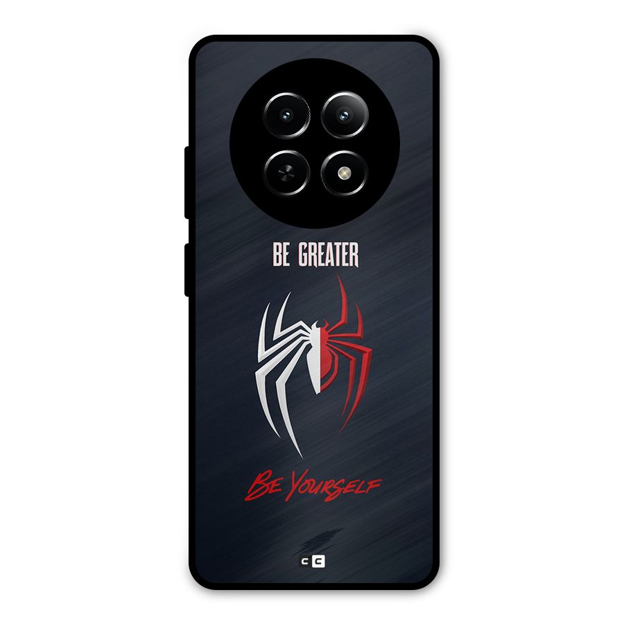 Be Greater Metal Back Case for Realme 12 5G
