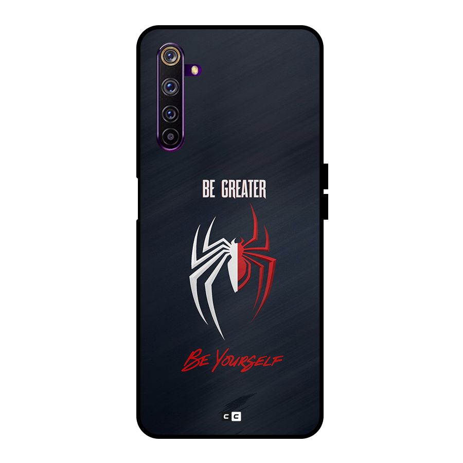 Be Greater Metal Back Case for Realme 6 Pro