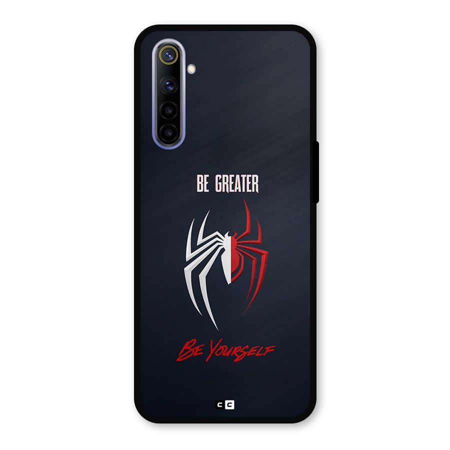 Be Greater Metal Back Case for Realme 6i