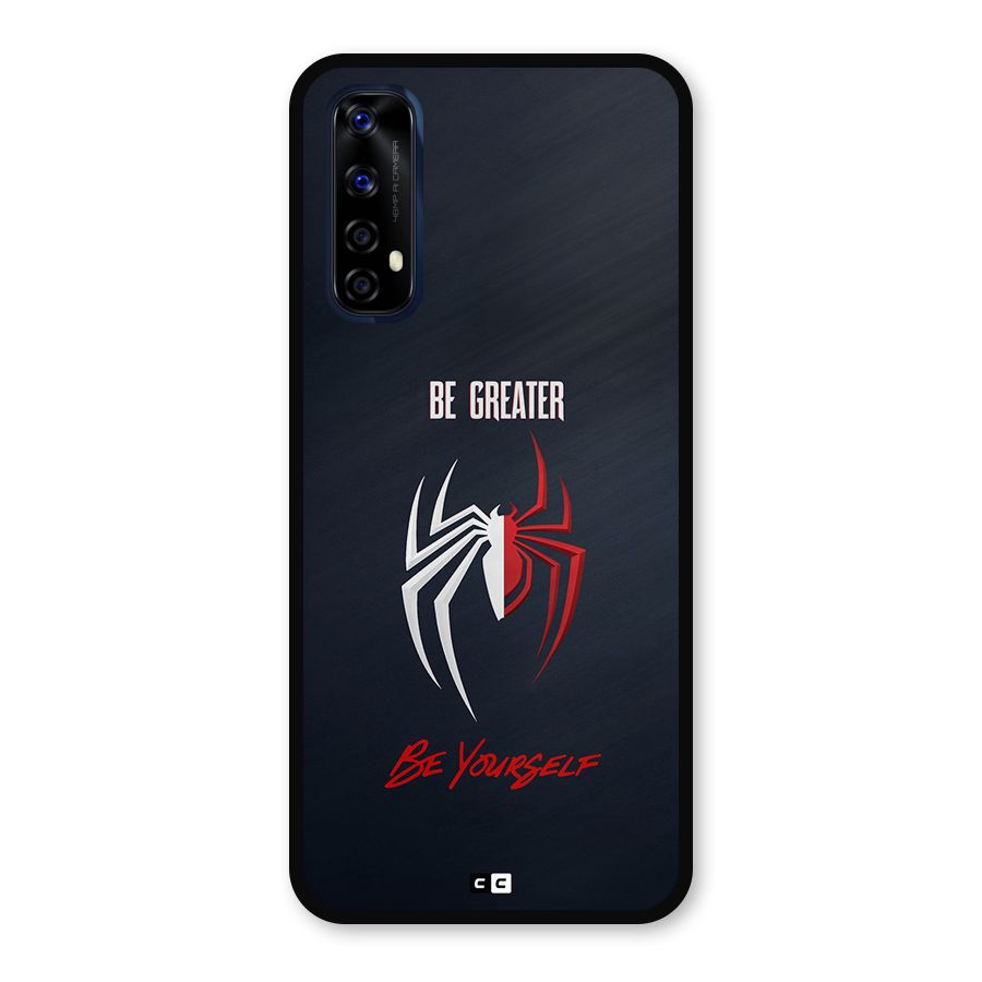 Be Greater Metal Back Case for Realme 7
