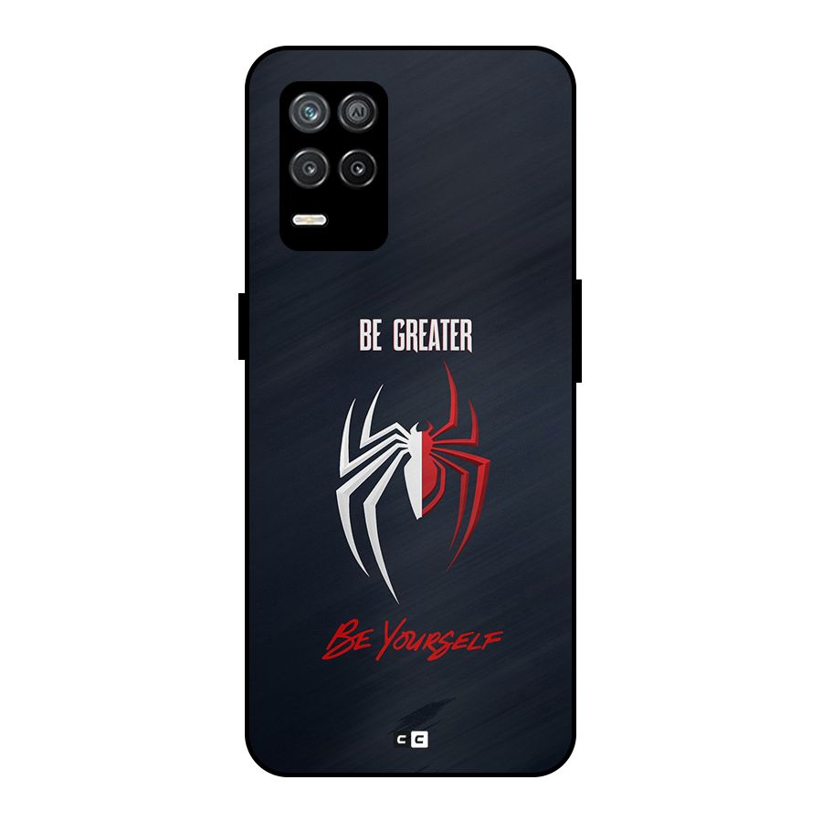 Be Greater Metal Back Case for Realme 8s 5G
