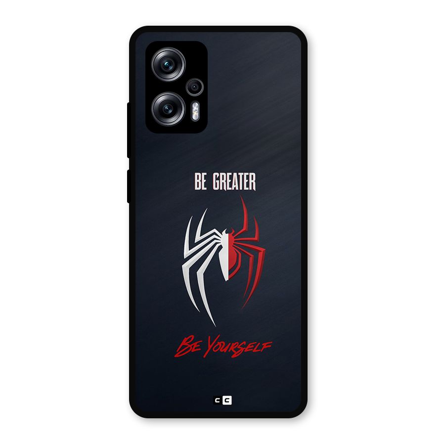 Be Greater Metal Back Case for Redmi K50i