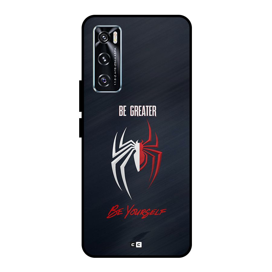 Be Greater Metal Back Case for Vivo V20 SE