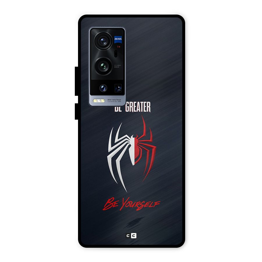Be Greater Metal Back Case for Vivo X60 Pro Plus