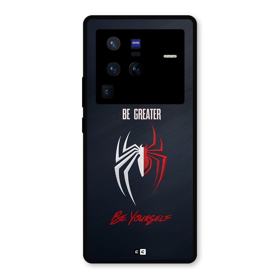 Be Greater Metal Back Case for Vivo X80 Pro