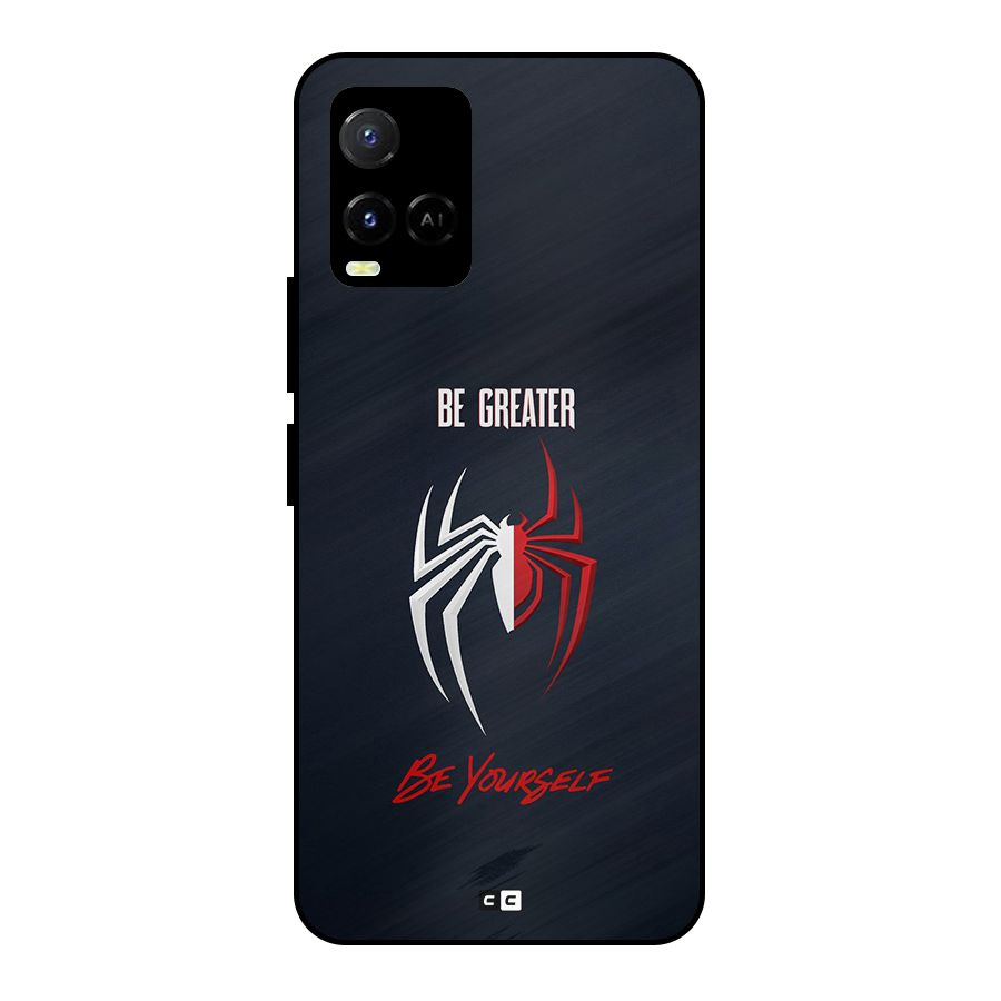 Be Greater Metal Back Case for Vivo Y33s