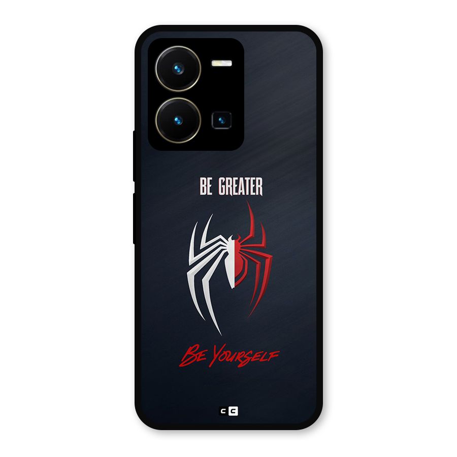 Be Greater Metal Back Case for Vivo Y35