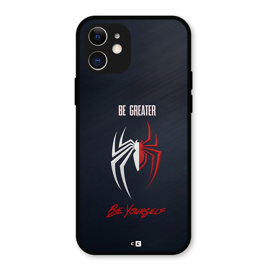 Be Greater Metal Back Case for iPhone 12