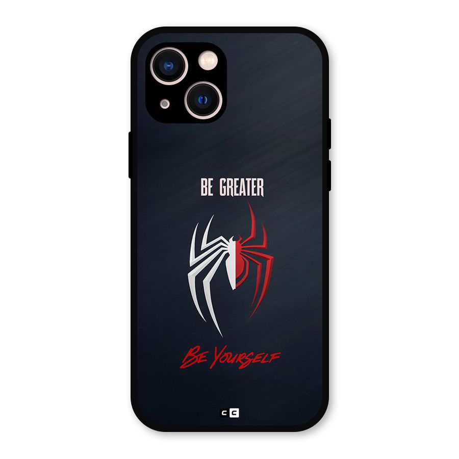 Be Greater Metal Back Case for iPhone 13