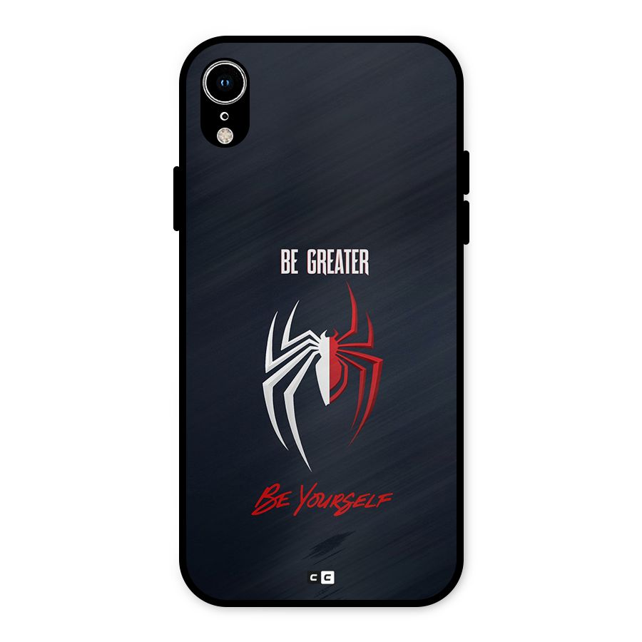 Be Greater Metal Back Case for iPhone XR