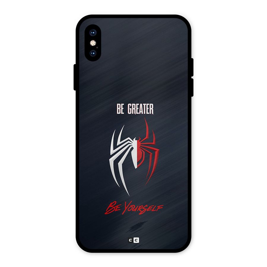 Be Greater Metal Back Case for iPhone XS Max
